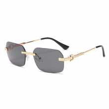 Boyarn Family C Irregular Crystal Trimmed Square Model Cover Sunglasses Sun Glasses