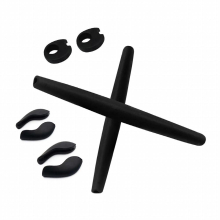 Millerswap Rubber Kit Temple Arm Ear Socks/Leg & Nose Pad Nose Holder Set for-Oakley X-Squared
