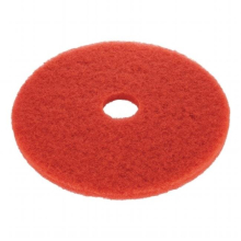 19 in. Floor Buffing Pad, Red