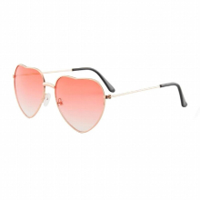 Retro Metal Love Sunglasses Peach Heart Ocean Sunglasses Heart Shaped Sunglasses