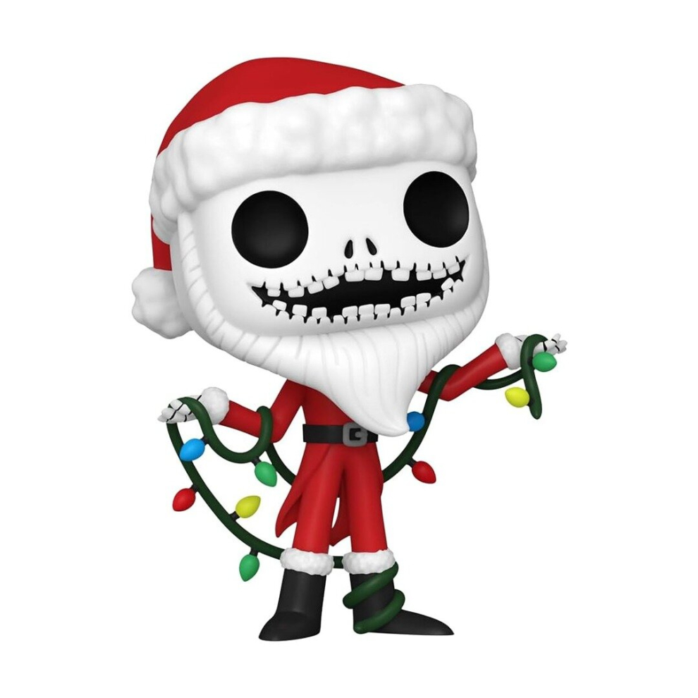 Funko Pop! Disney: The Night Before Christmas 30Th - Santa Jack Skellington - The Nightmare Before Christmas - Figura In Vinile Da Collezione - Idea Regalo - Merchandising Ufficiale - Movies Fans