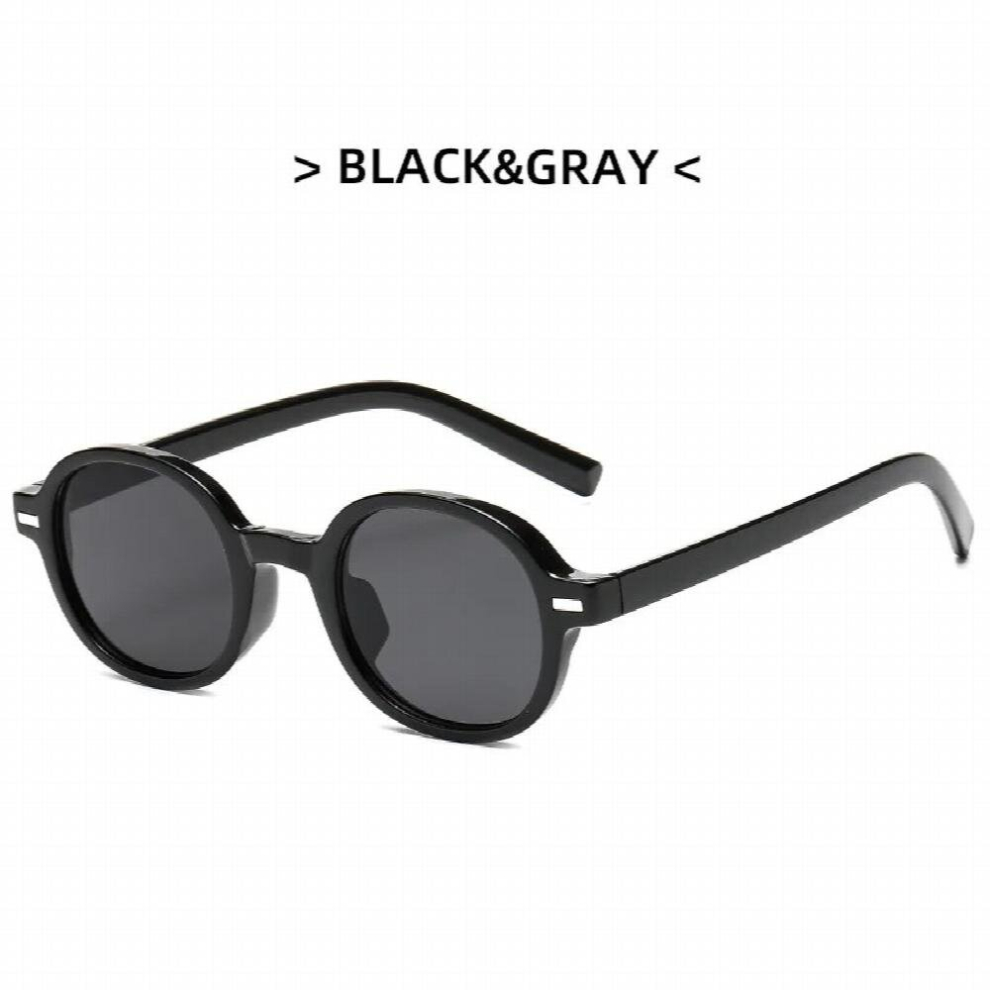 round rice nail retro sunglasses women small frame sunglasses men street driving glasses UV sunglasses