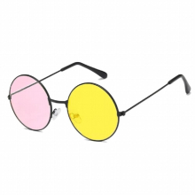 Spring Glasses Round Frame Lens Adult Halloween Party Eyeglass for Taking Photo