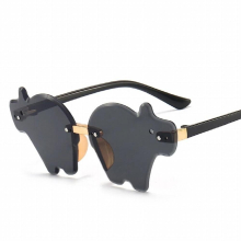 Elbru Children Cartoon Sunglassees Boy Girls Lovely Animal Shape Sun Eyewear Classic Vintage Eye Protection Glasses UV400