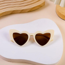 Kids Sunglasses Children Retro Cats Eye Heart-shaped Sun Glasses Girls Boys Eyeglasses UV400 Eyewear
