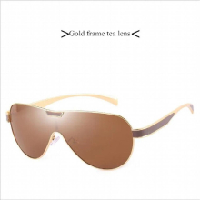 SOPRETTY Mens Polarized Sunglasses One Piece Sunglasses Classic Sunglasses Fishing Driving Mirror Eyewear S164