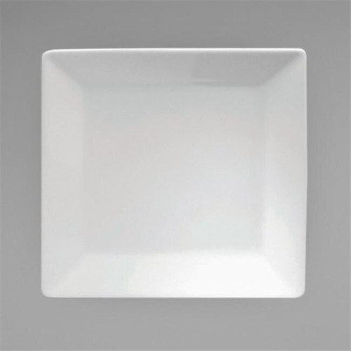 5 in. Fusion Bright White Porcelain Square Plate