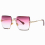 Boyarn Frameless Cut Edge Square Gradient Chip Glasses Sunglasses Sun Glasses 1