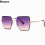 Boyarn Frameless Cut Edge Square Gradient Chip Glasses Sunglasses Sun Glasses 2