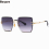 Boyarn Frameless Cut Edge Square Gradient Chip Glasses Sunglasses Sun Glasses 4