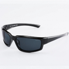 Classic Polarized Men's Driving Sunglasses with Box - Black Lens Eyewear (Oculos)