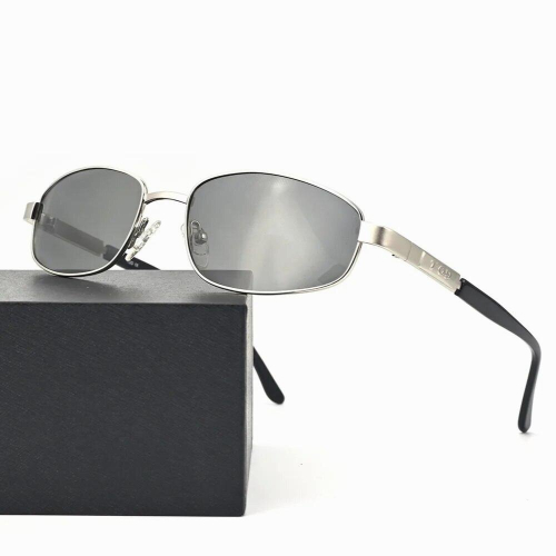 Vazrobe Vintage Polarized Sunglasses Male Women Narrow Lens Driving