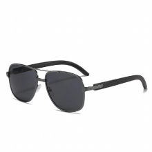 Boyarn Retro Square Sunglasses Pilot Double Beam Sunglasses Personality Ins Net Red Sunglasses