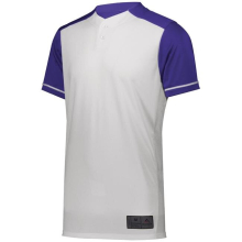 Youth Closer Baseball Jersey, Columbia Blue & Navy - Small