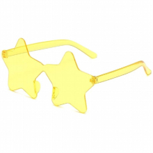 Pentagram Sunglasses Star Shape Rimless Sunglasses Star Glasses Star Sunglasses Small Face Photo Glasses Beach Sunglass