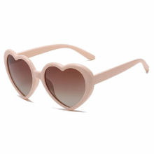 colorful girl heart shaped sunglasses dream gradient frame UV protection polarized sunglasses