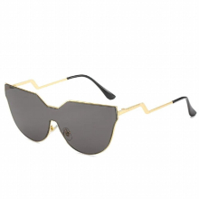 Boyarn Cross Border All-in-one Sunglasses Steampunk Conjoined Large Frame Glasses Fenjia Same Sungl