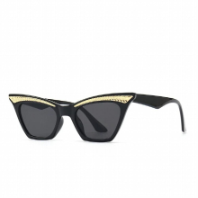 Boyarn Cat Eye Eyebrow Decorative Sunglasses Modern Charm Narrow Frame Glasses Eyewear Sunglasses