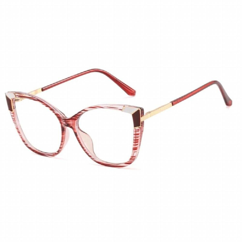 Multicoloured Cat Eye Optical Glasses Frames Women Vintage Clear Lens Computer Eyeglasses Frame Prescription Spectacle Frames