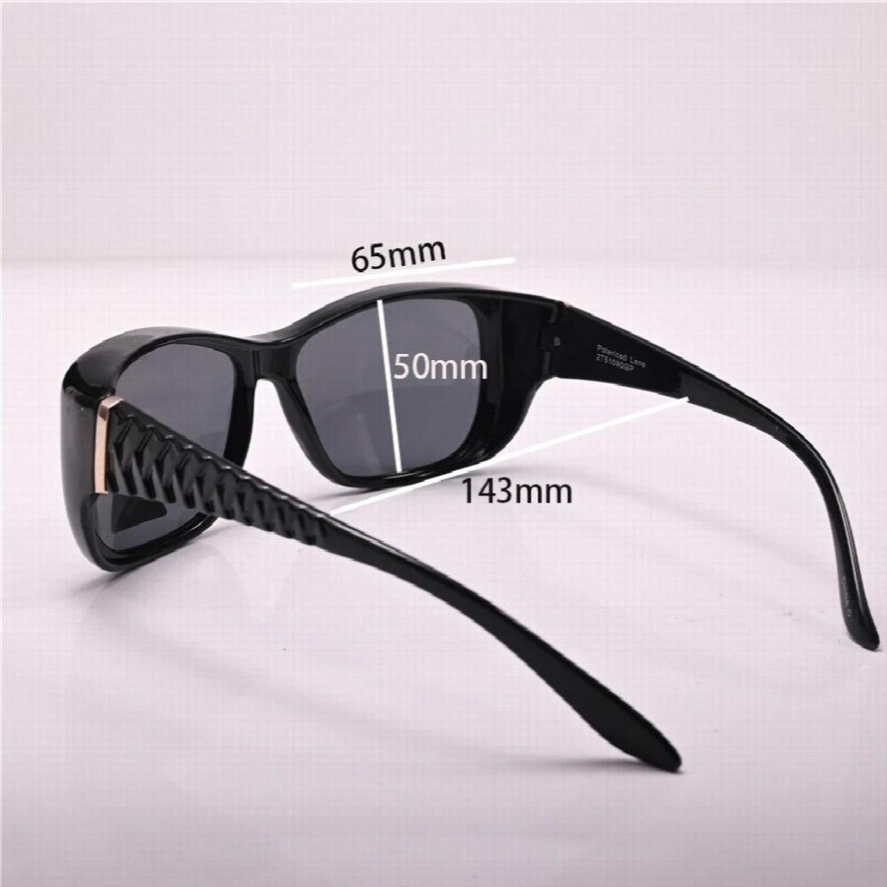 Evove Driving Goggles Polarized Sunglasses Male Women Unisex Fit Over Frame Myopia Driver Glasses Anti Glare Cover Spectacles 885672470500