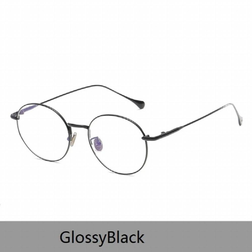 Multicoloured Round Glasses Frame Ladies Diamond Decoration Eyeglass Classic Women Optical Metal Frame Plain Eyeglasses 52173
