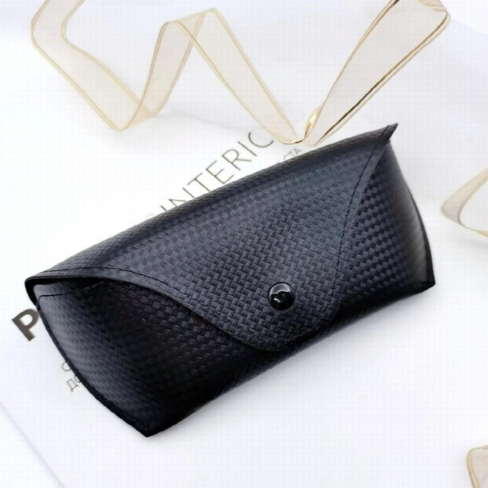 Leather Eye Glasses Sunglasses PU Hard Case Convenient Lightweight Protector Box Solid Pouch Bag Easy To Carry