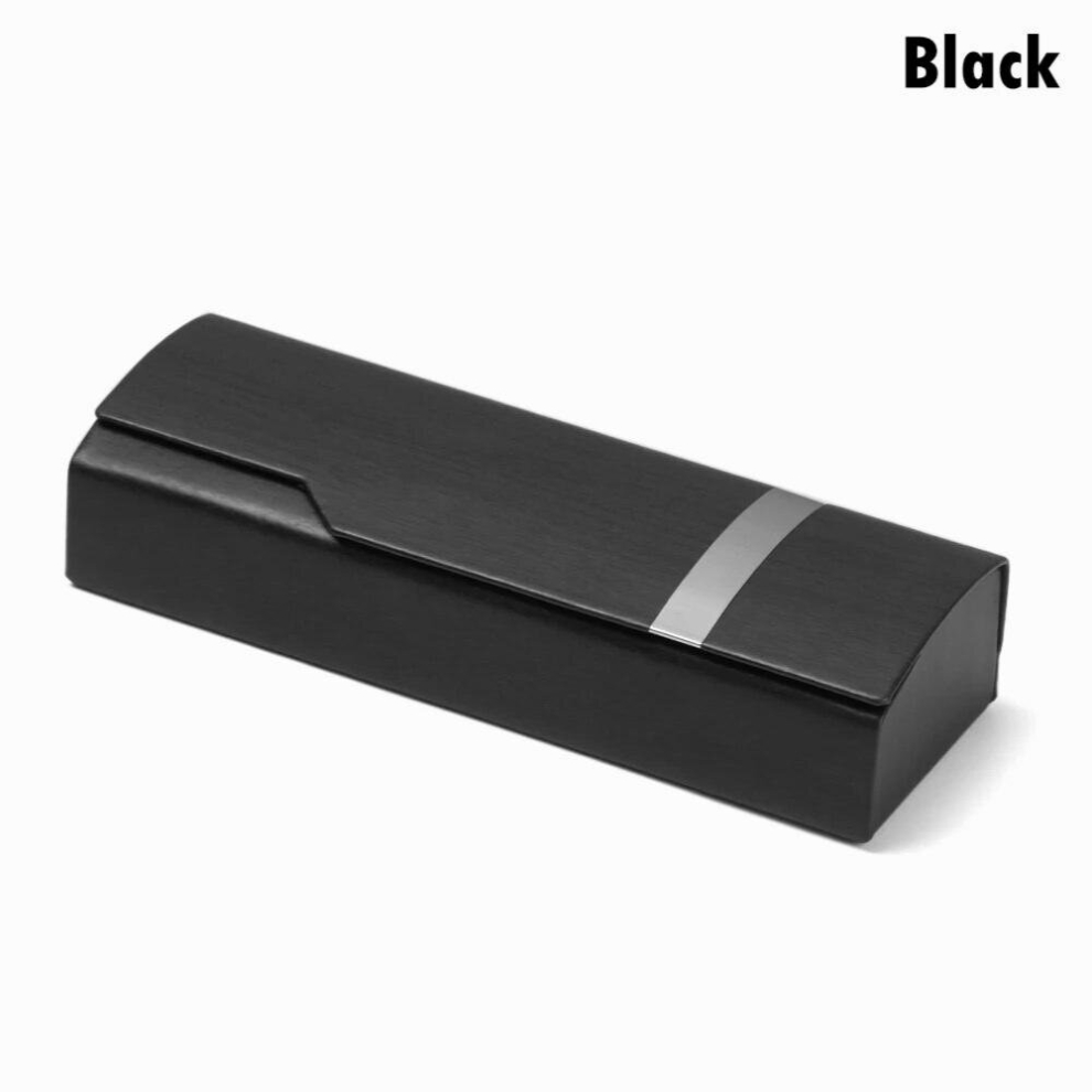 Rectangle Glasses Box Portable Wood Grain Glasses Case Durable Hard Sunglass Box Eyewear Protector
