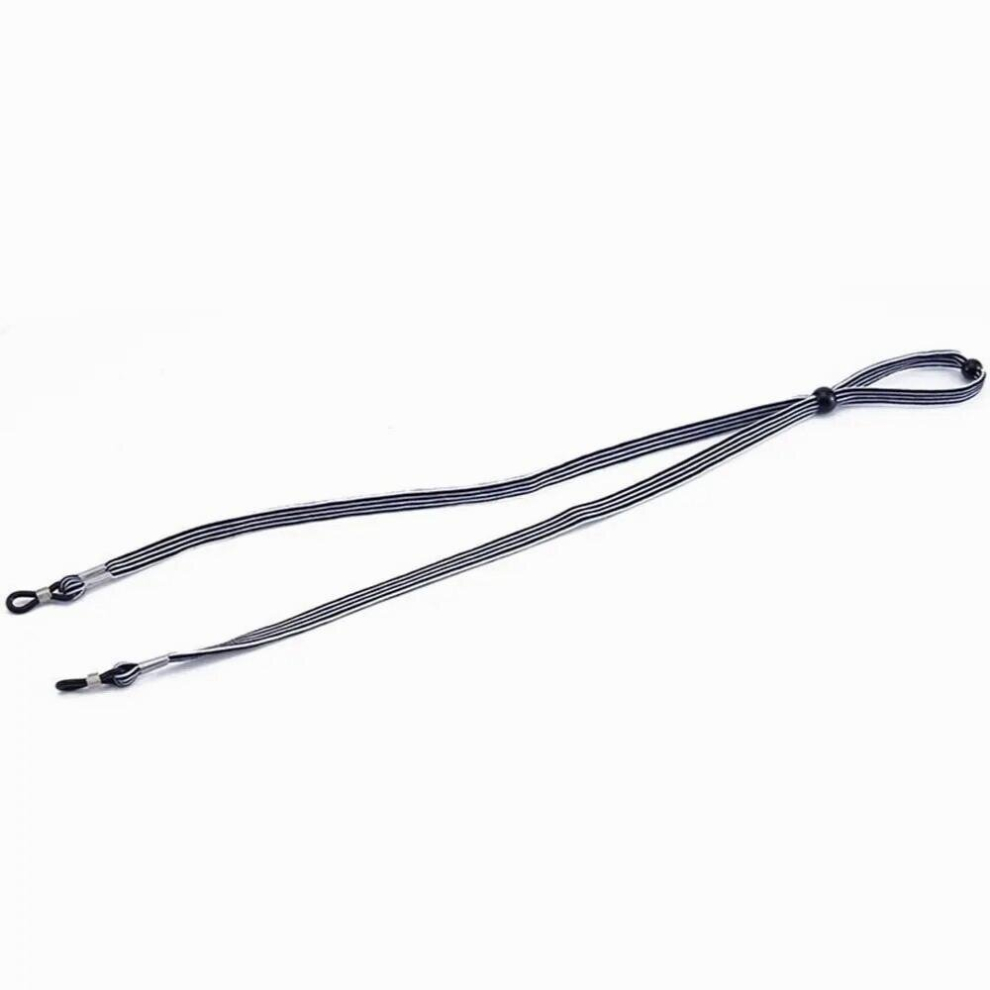 Multicoloured 1Pc Adjustable Stripe Glasses Chain Anti-Lost Sunglasses Mask Lanyard Reading Eyeglass Hold Strap Child Adult Eyewear Accessory