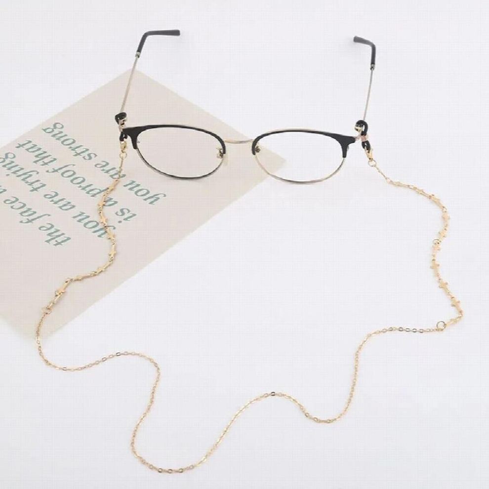 Glasses Chains Cross Eyeglasses Sunglasses Spectacles Metal Chain Holder Cord Lanyard Necklace Mask Strap Sunglasses Lanyard