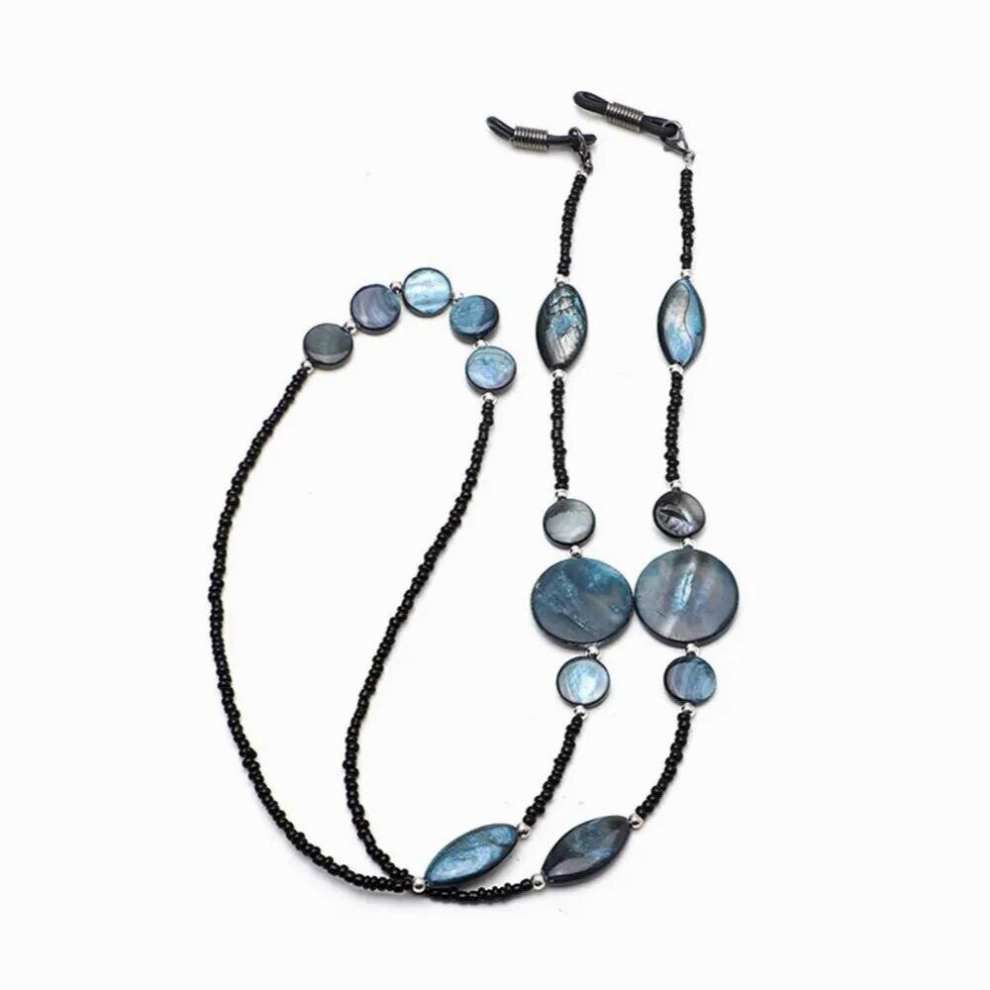 Women Anti Fall Sunglasses Retainer Shell Beads Rope Glasses Strap Reading Glasses Chains Eyeglass Lanyard