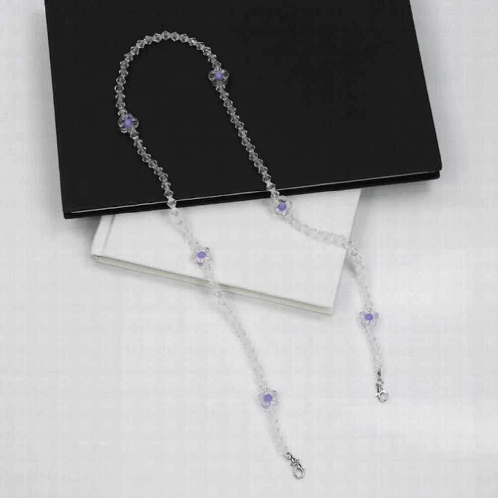 Sunglasses Masking Chains Mask Chains flower Eyeglasses Chain For Women Retro Metal Sunglasses Lanyards Eyewear Cord Holder