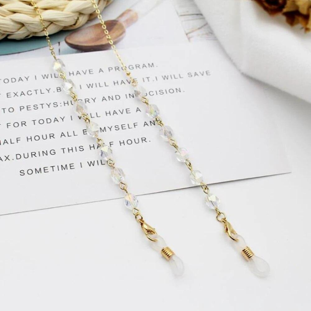 Mix Metal Sunglasses Chain Women Glasses Chain Eyeglasses Strap Eyewear Cord Mask Holder Hanging Mask Necklace Lanyard