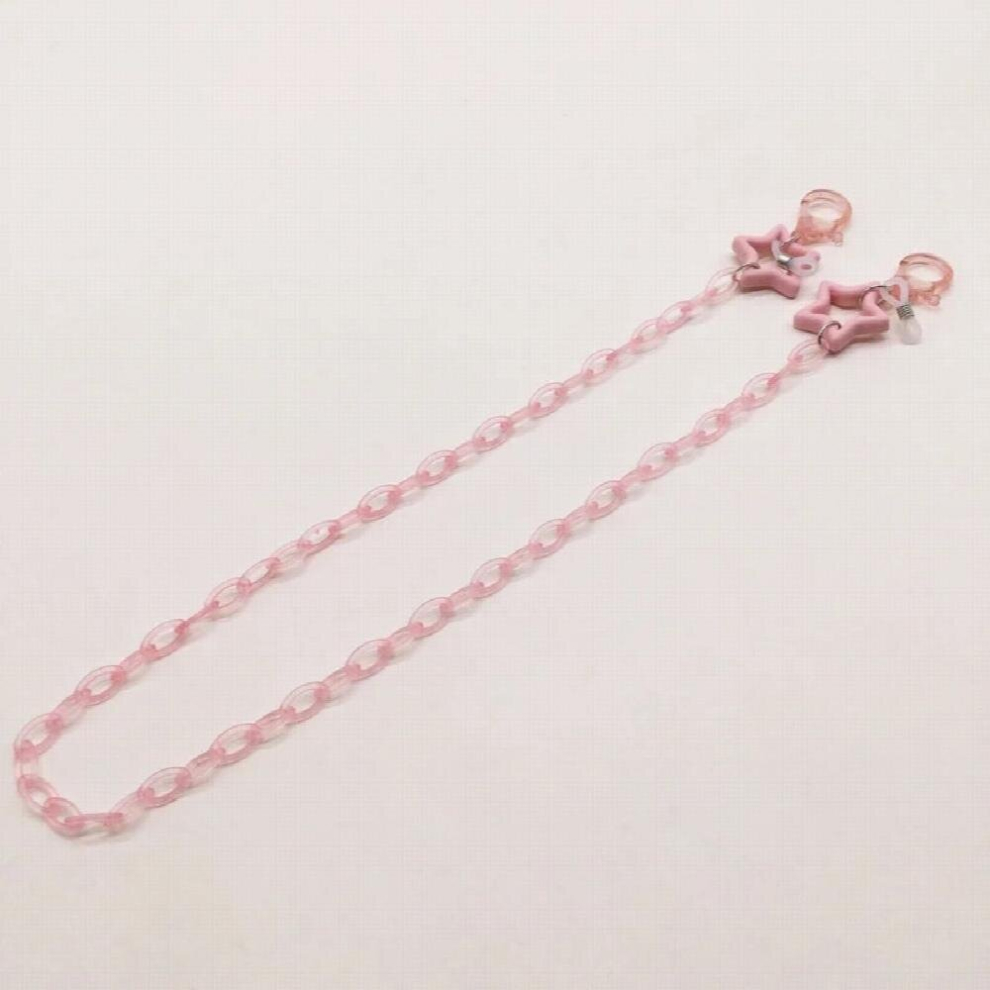 Kids Glasses Chain Mask Chain Holder Hollow Star Heart Sunglasses Lanyard Eyewear Holder Neck Cord Jewelry Gift