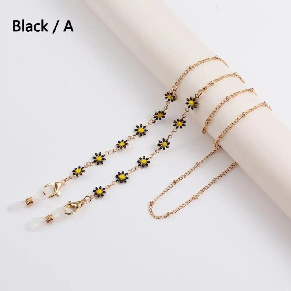 Anti-lost Daisiy Glasses Chains Necklace Sunglasses Lanyards Reading Glasses Cords Eyeglasses Strap Eyewear Accessories