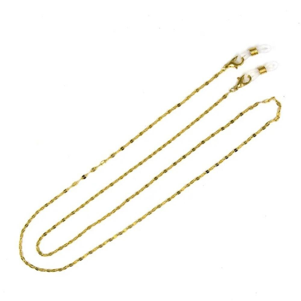 Gold Copper Glasses Chain For Women Metal Sunglasses Cords Beaded Eyeglass Glasses Accessories