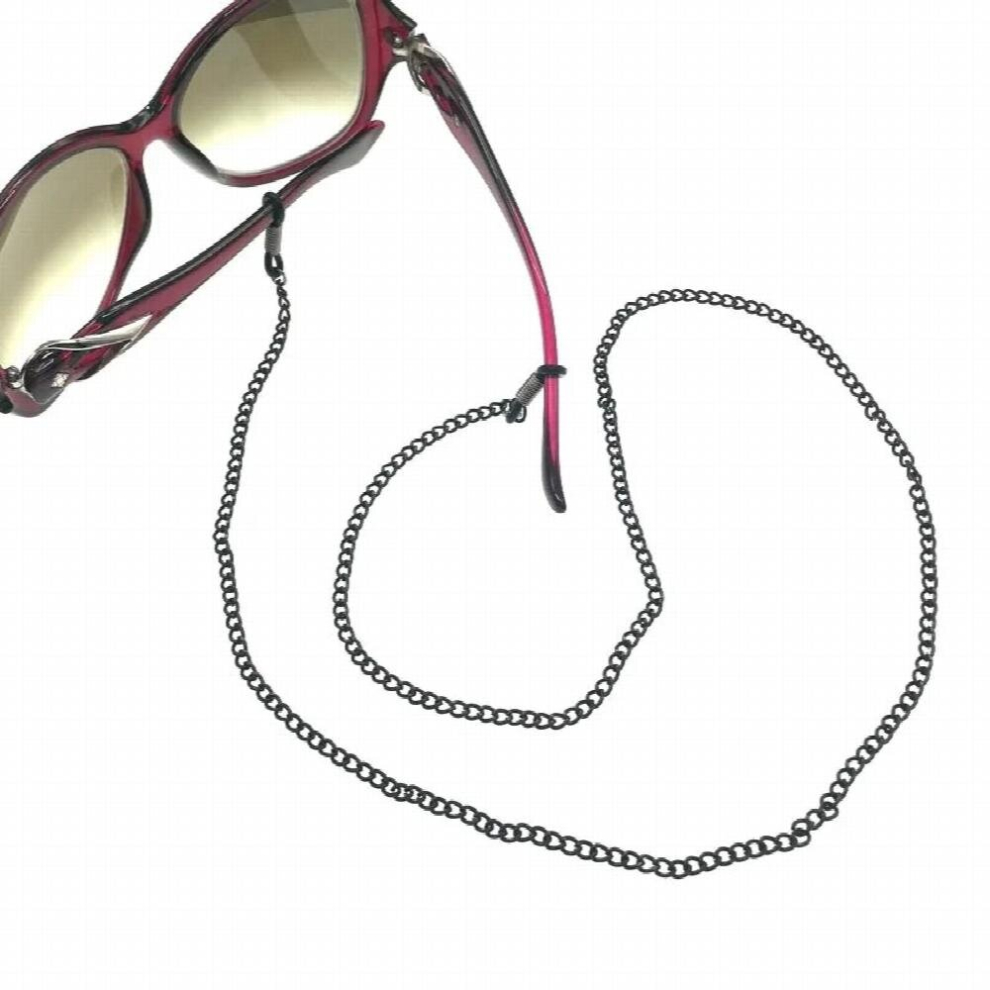 Black Eyeglass Chain Glasses Cord Sunglasses Lanyard Retainer Strap Women Secure Glasses And Eyewear