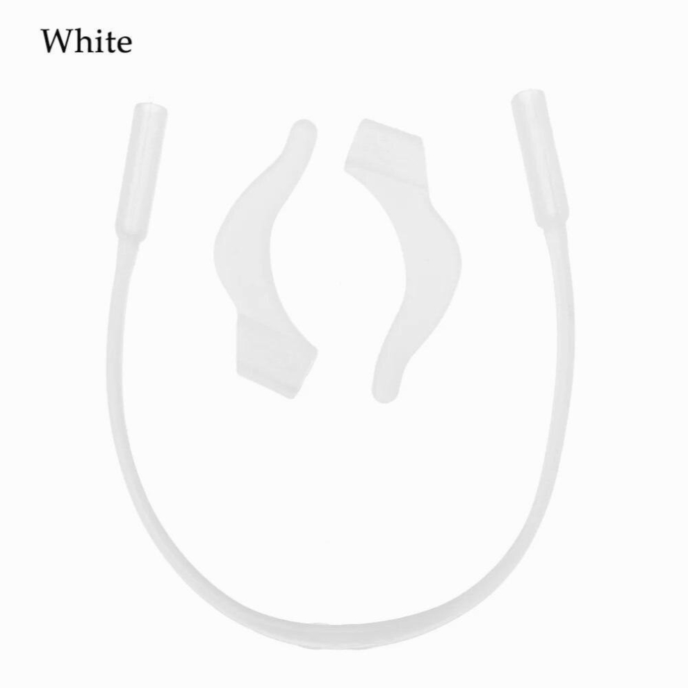 Kids Children Silicone Glasses Chain + Ear Hooks for Glasses Eyeglass Lanyard Sunglasses Band Strap Safety Eyewear Accessories
