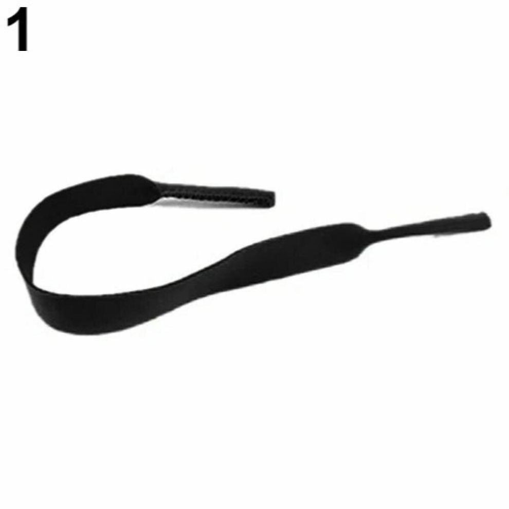 Black Glasses Strap Neck Cord Sports Sunglasses Rope Band Holder Eyeglasses String