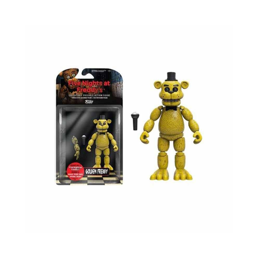 (Golden) Game Five Nights at Freddy's FNAF Joint Movable Detachable Figures Gift