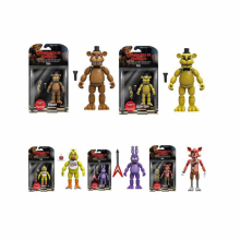 (5Pcs Set) Game Five Nights at Freddy's FNAF Joint Movable Detachable Figures Gift