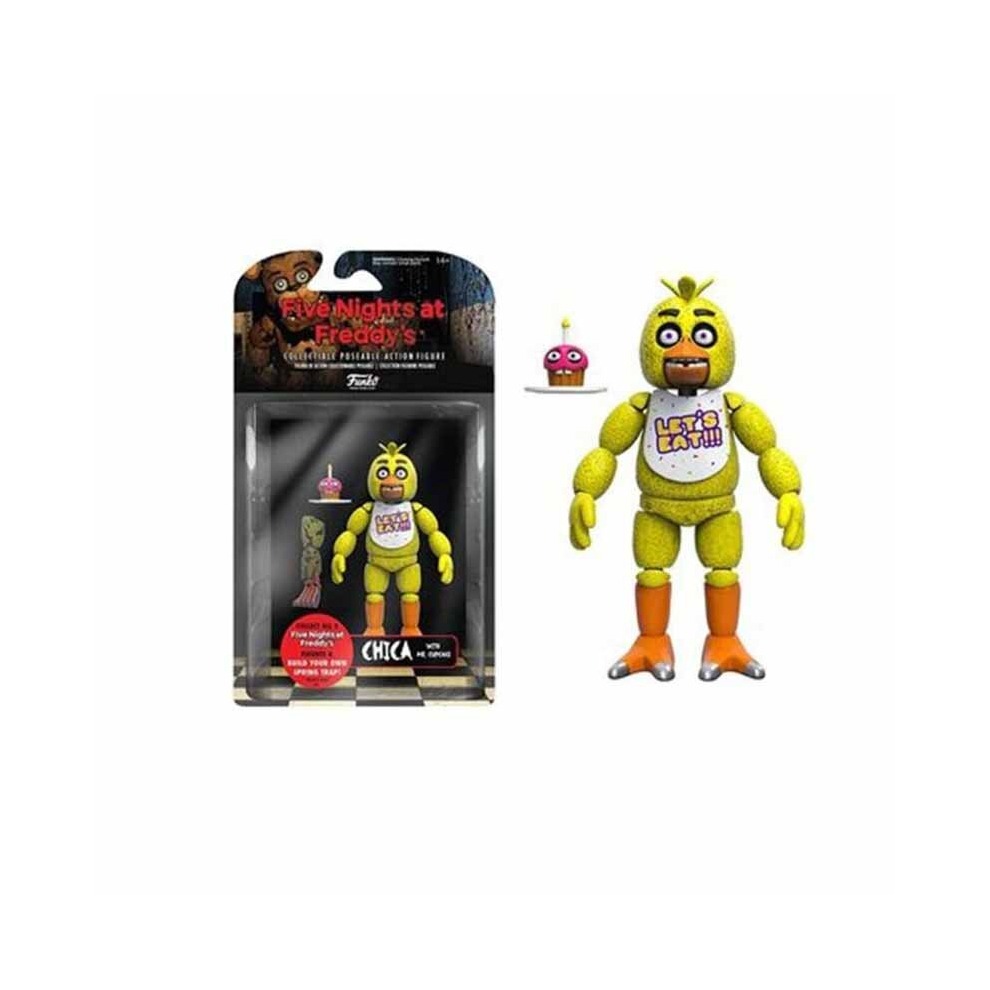 (Chica) Game Five Nights at Freddy's FNAF Joint Movable Detachable Figures Gift