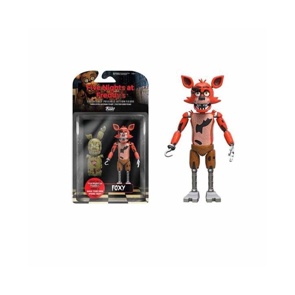 (Foxy) Game Five Nights at Freddy's FNAF Joint Movable Detachable Figures Gift