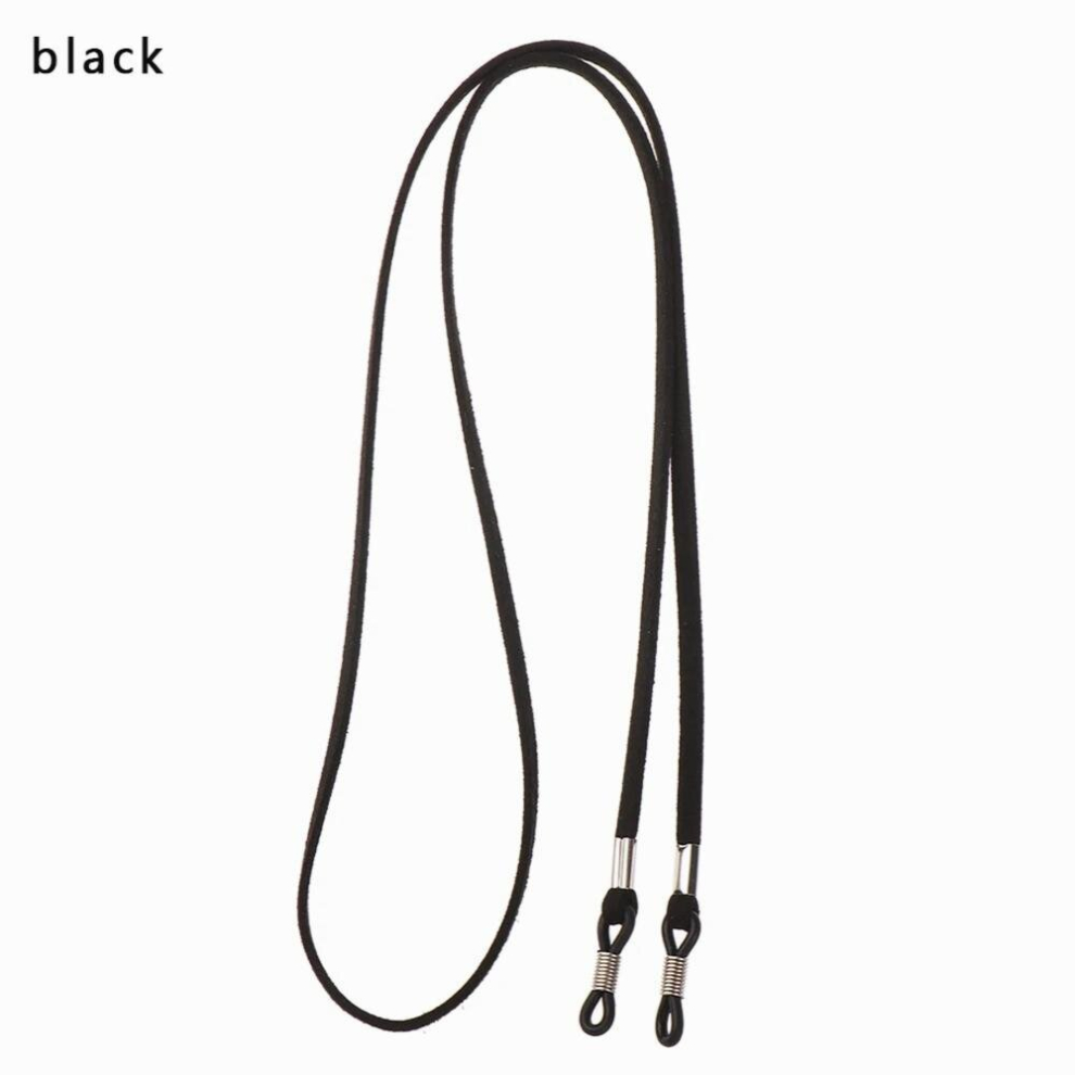 Leather High Elasticity Sunglasses Lanyard Strap Necklace Eyeglass Glasses Chain Cord Reading Glasses Strap Decoratio