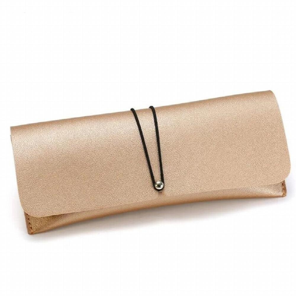 PU Leather Glasses Case Cover Sunglasses Glasses Holder Box Eyeglasses Solid Storage Portable Glasses Pouch Bag