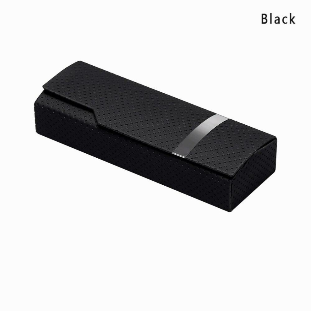 1PC Wood Grain Box For Glasses Sunglasses Unisex Spectacle Protector Hard Portable Square Fold Case
