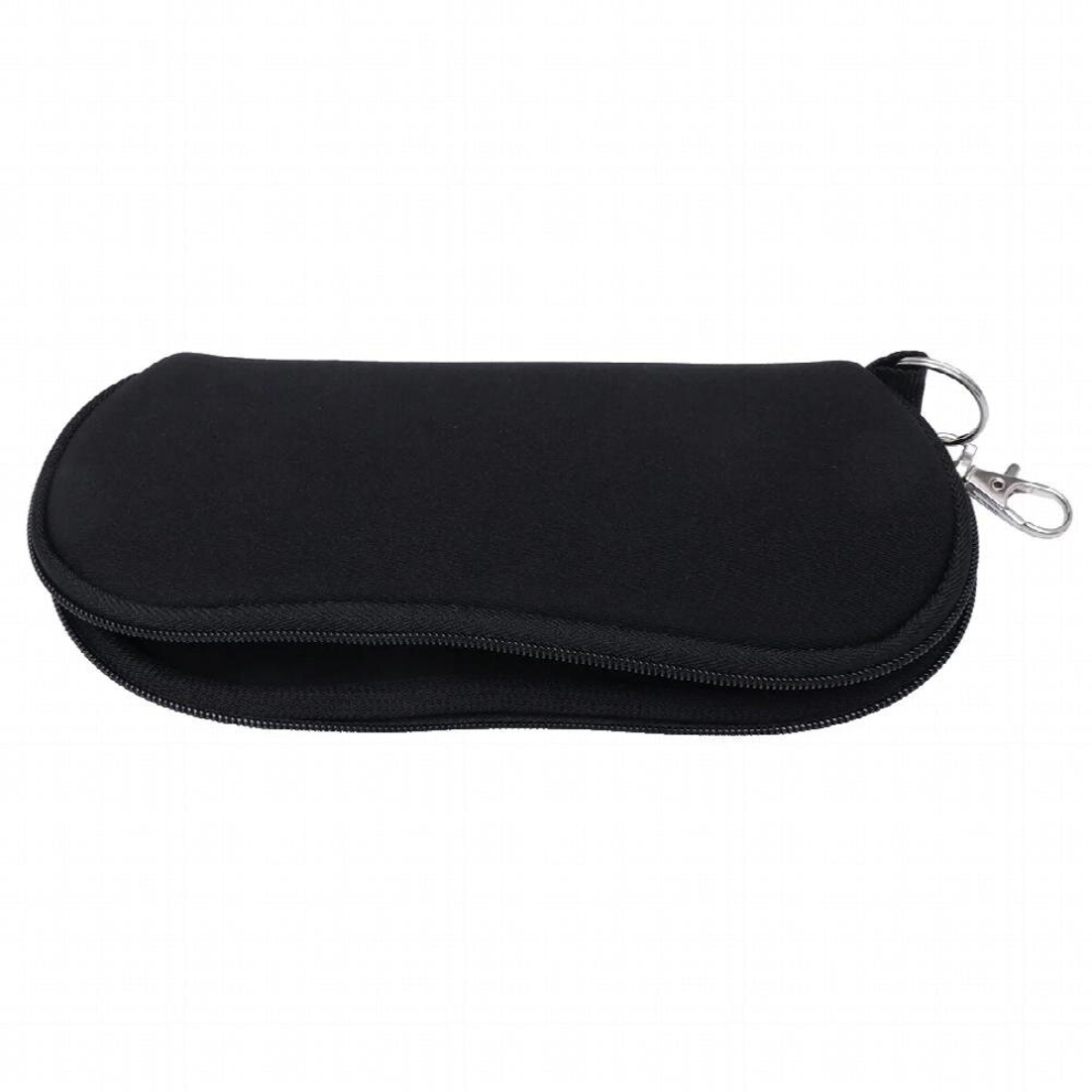 Outdoor Sports Portable Zipper Eyeglasses Case Glasses Case Sunglasses Box Protector with Keychain