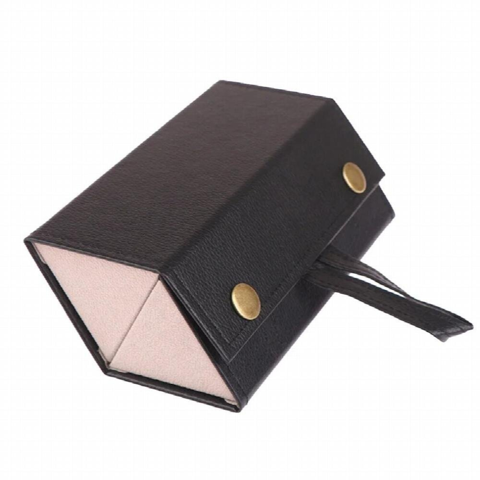 Portable Glasses Organizer 2-6Grids Multi-slot Eyeglasses Storage Display Travel Folding Sunglasses PU Leather Case Home Storage