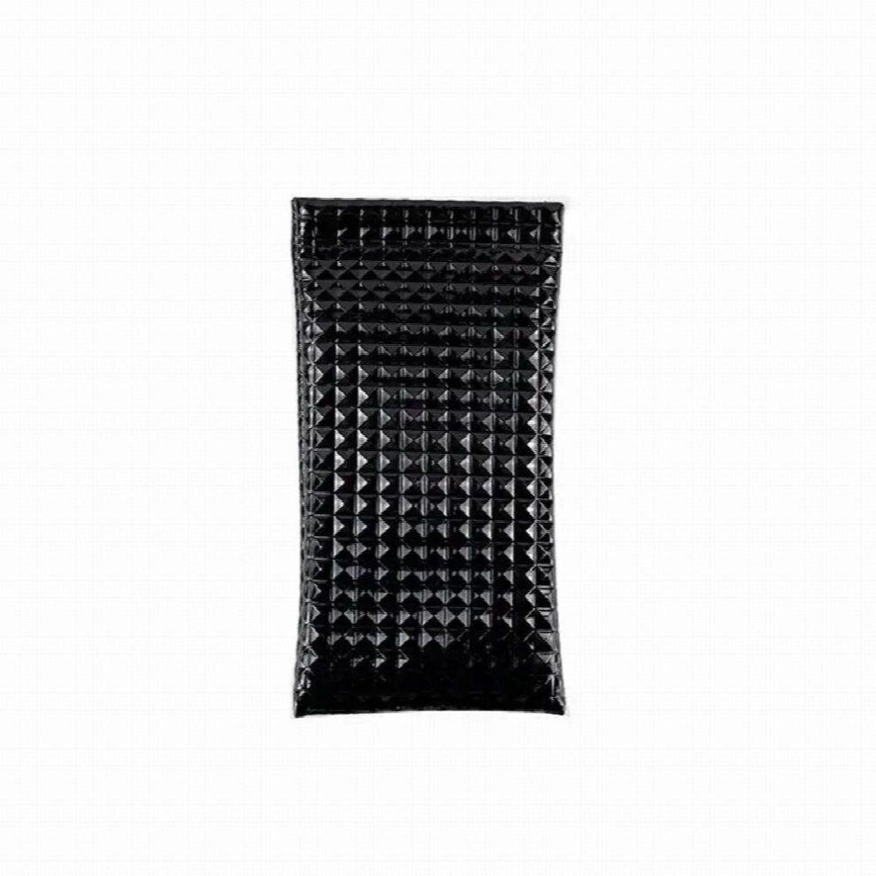 Black Pu Glasses Case Sunglasses Bag Pouch Eyewear Accessories Portable Storage Case Candy Glasses Bag
