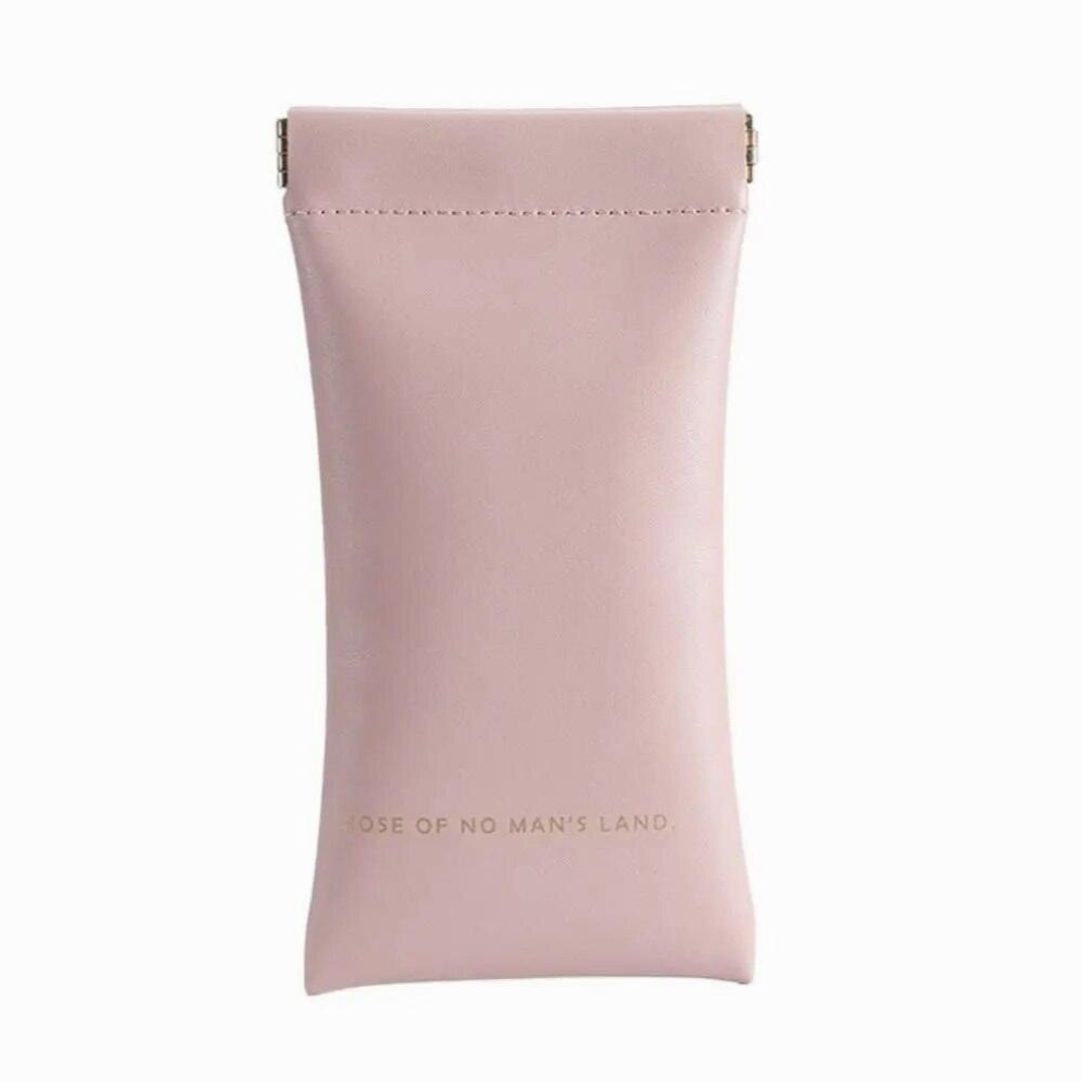 Multicoloured Portable Soft Pu Leather Glasses Bag Sunglasses Case Waterproof Pouch Glasses Protective Cover Eyewear Storage Bag