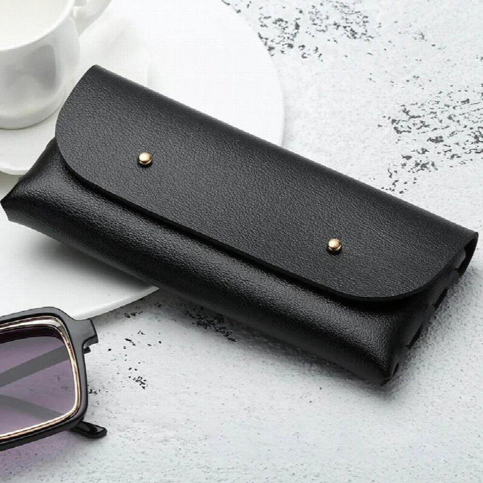 Multicoloured Leather Sunglasses Case Retro Hard Cover Glasses Case For Women Eyeglasses Box Case For Glasses Eyewear Accessories